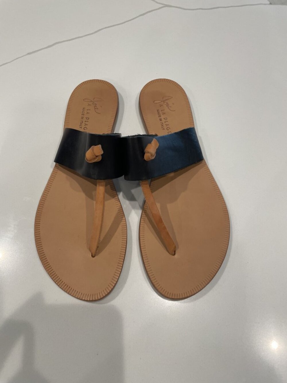 Joie a La Plage Nice slides, flip flops, sandals - Size 39/8.5 - NWOB - Rtl $228